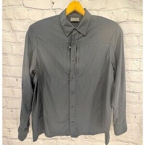 Triple Aught Design Shirt Men's XL Black Button Up Long Sleeve Latitude Light